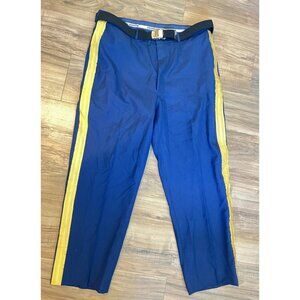 Marlow White Dress Trousers US Army Military Uniform Pants Belt Mens Sz 40 x 29